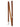 Brown Leather Diamante Lead